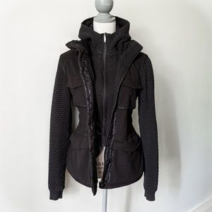 RARE Lululemon miracle jacket black fleece